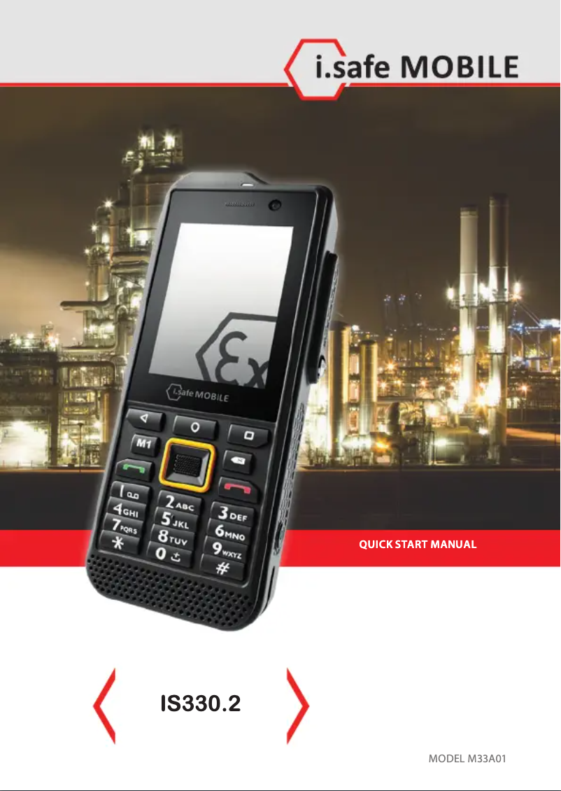 Page n°1 - Guide de démarrage rapide i.safe Mobile IS330.2