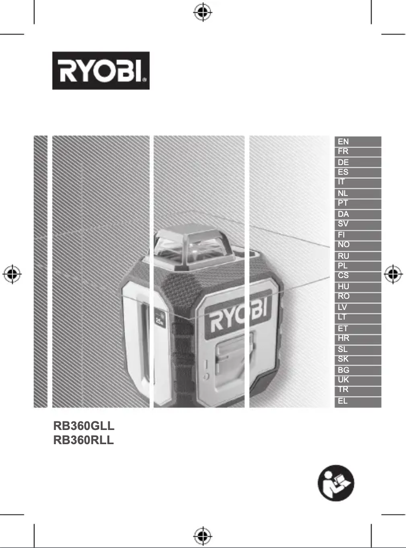 Page n°1 - Manuel utilisateur RYOBI RB360GLL