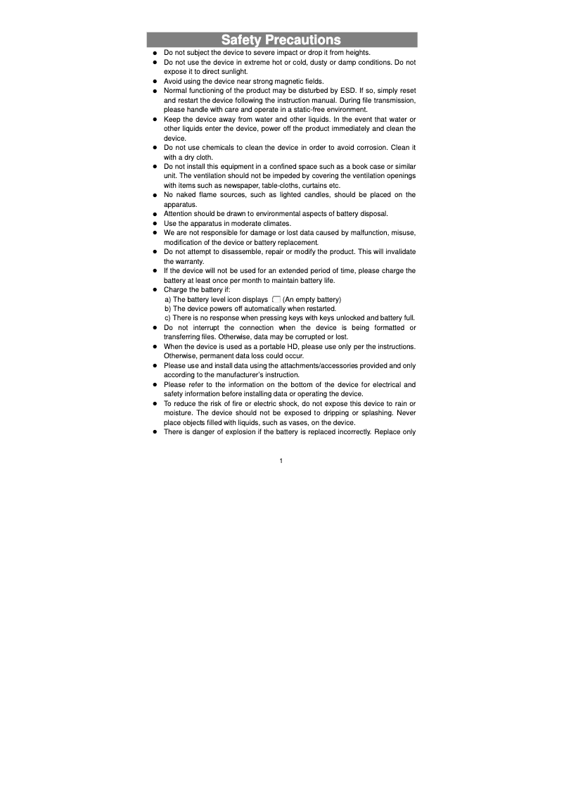 Image de la première page du manuel de l'appareil DIT 8000