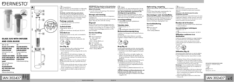 Page n°1 - Manuel utilisateur Ernesto IAN 302437