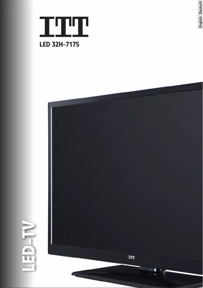 Page 1 de la notice Manuel utilisateur ITT LED 32H-7175-B