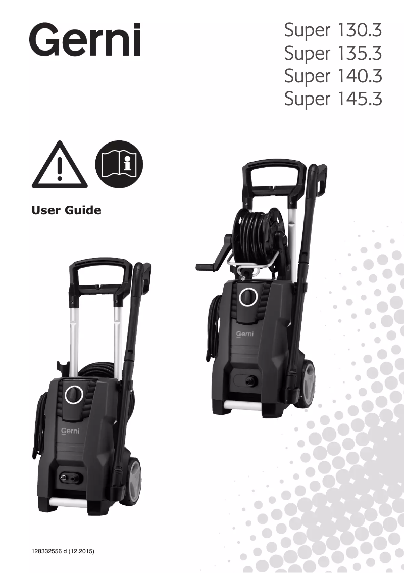 Página 1 del manual Manual de usuario Gerni Super 140.3