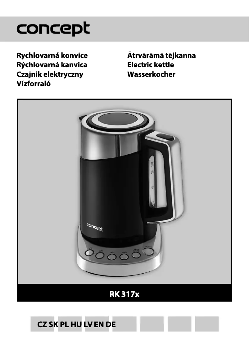 Página 1 del manual Manual de usuario Concept RK3171