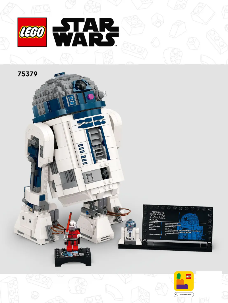 Page n°1 - Manuel utilisateur Lego Star Wars 75379