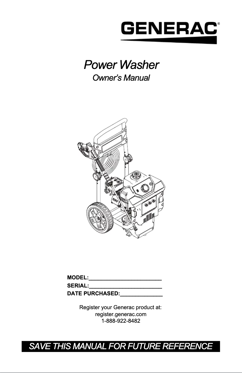 Image de la première page du manuel de l'appareil G0066021