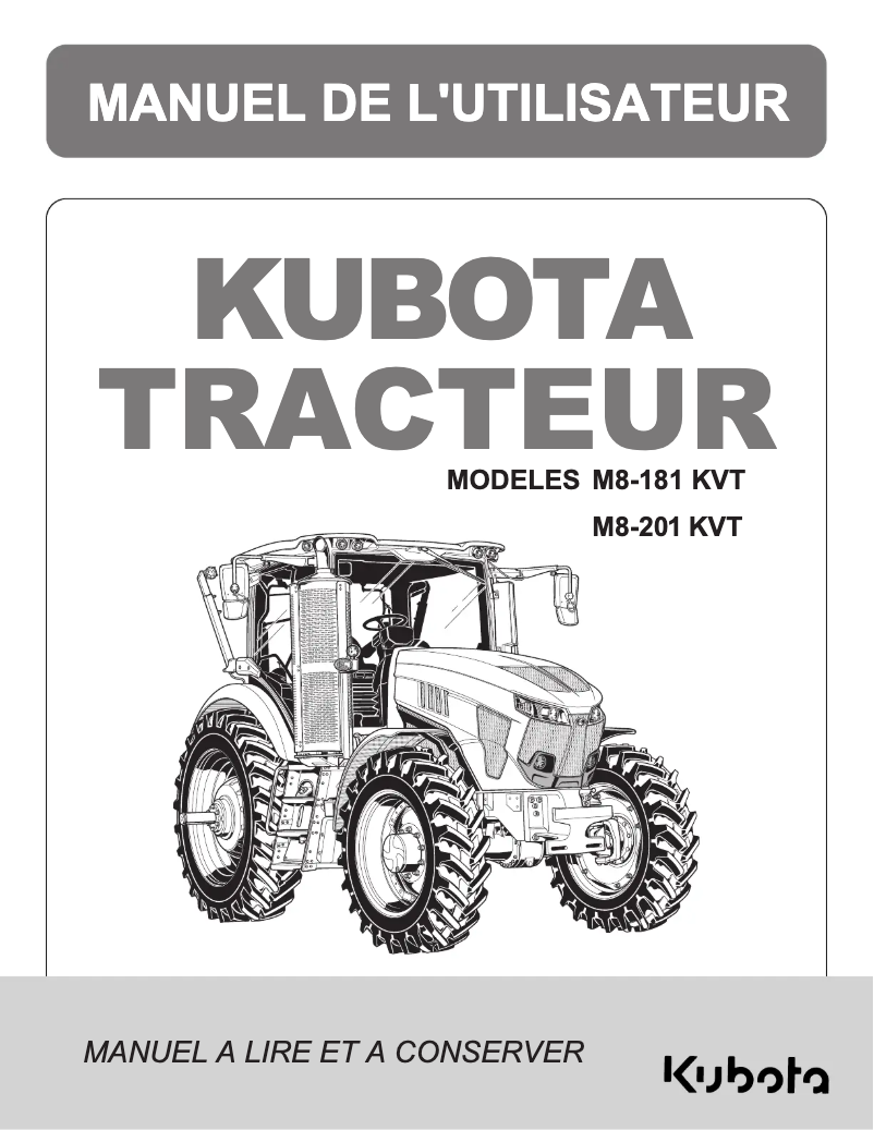 Image de la première page du manuel de l'appareil M8-201