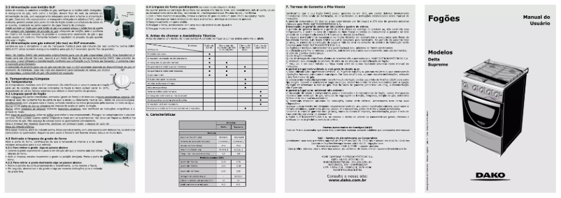 Page 1 de la notice Manuel utilisateur Dako Supreme