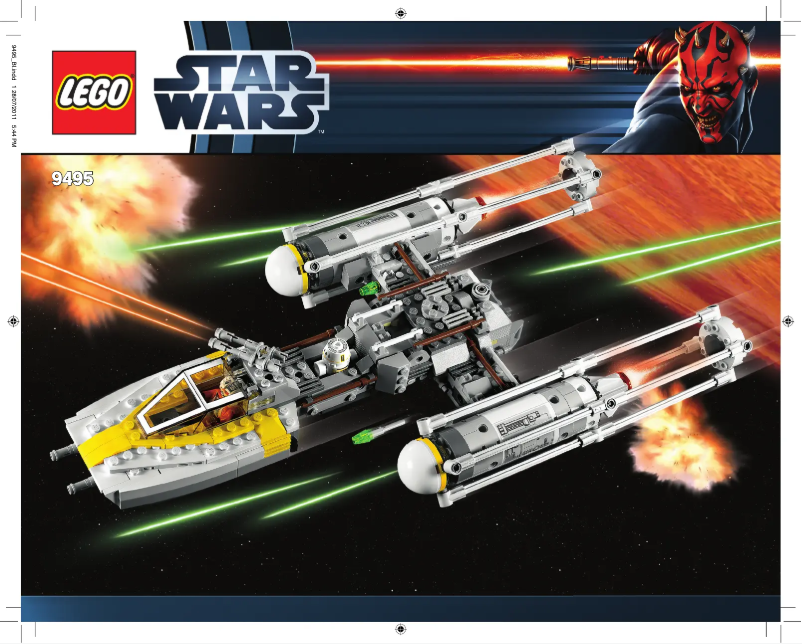Page 1 de la notice Manuel utilisateur Lego Star Wars 9495