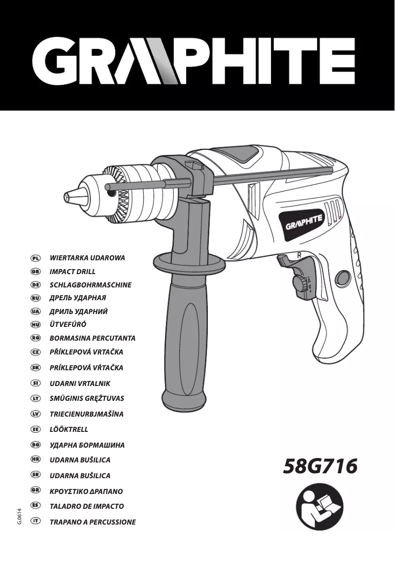 Page 1 de la notice Manuel utilisateur Graphite 58G716