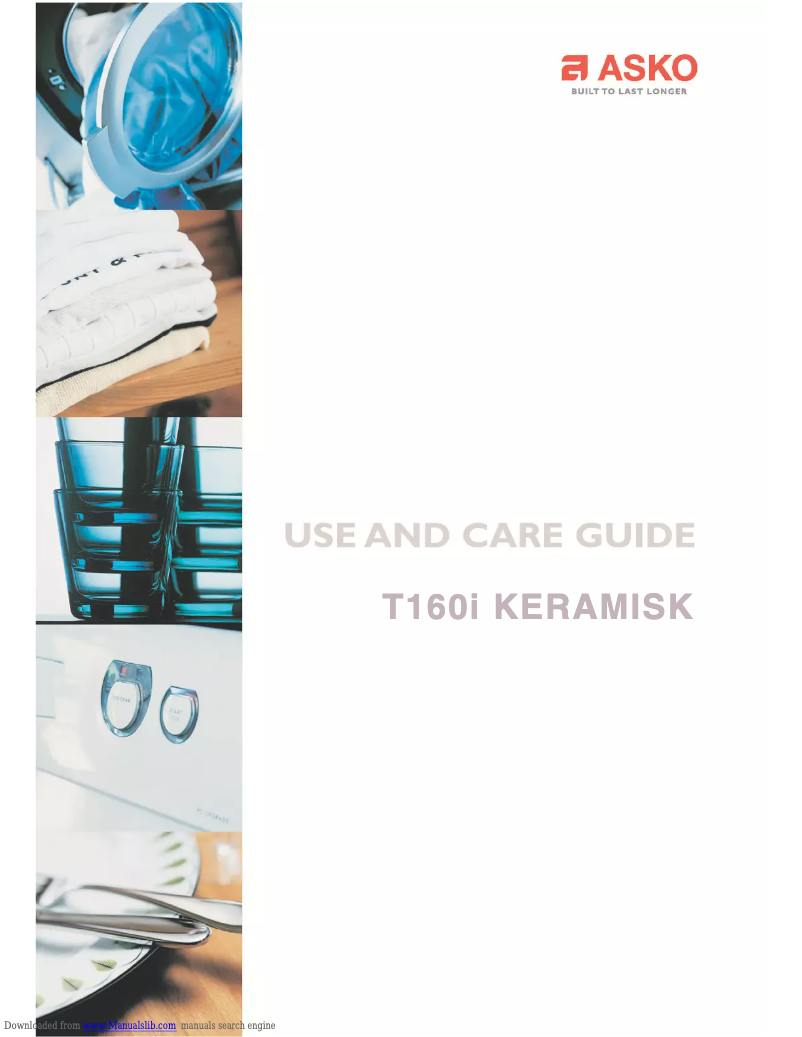 Page 1 de la notice Manuel utilisateur Asko T160i