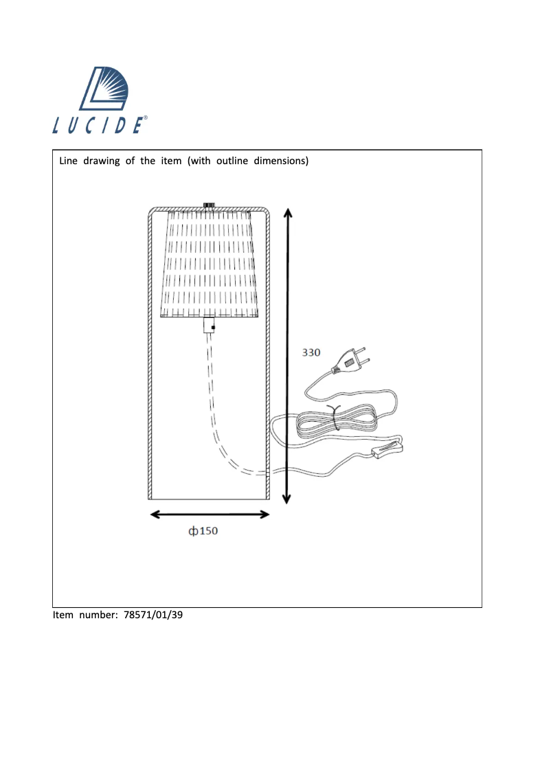 Image de la première page du manuel de l'appareil Tina 78574/01/39