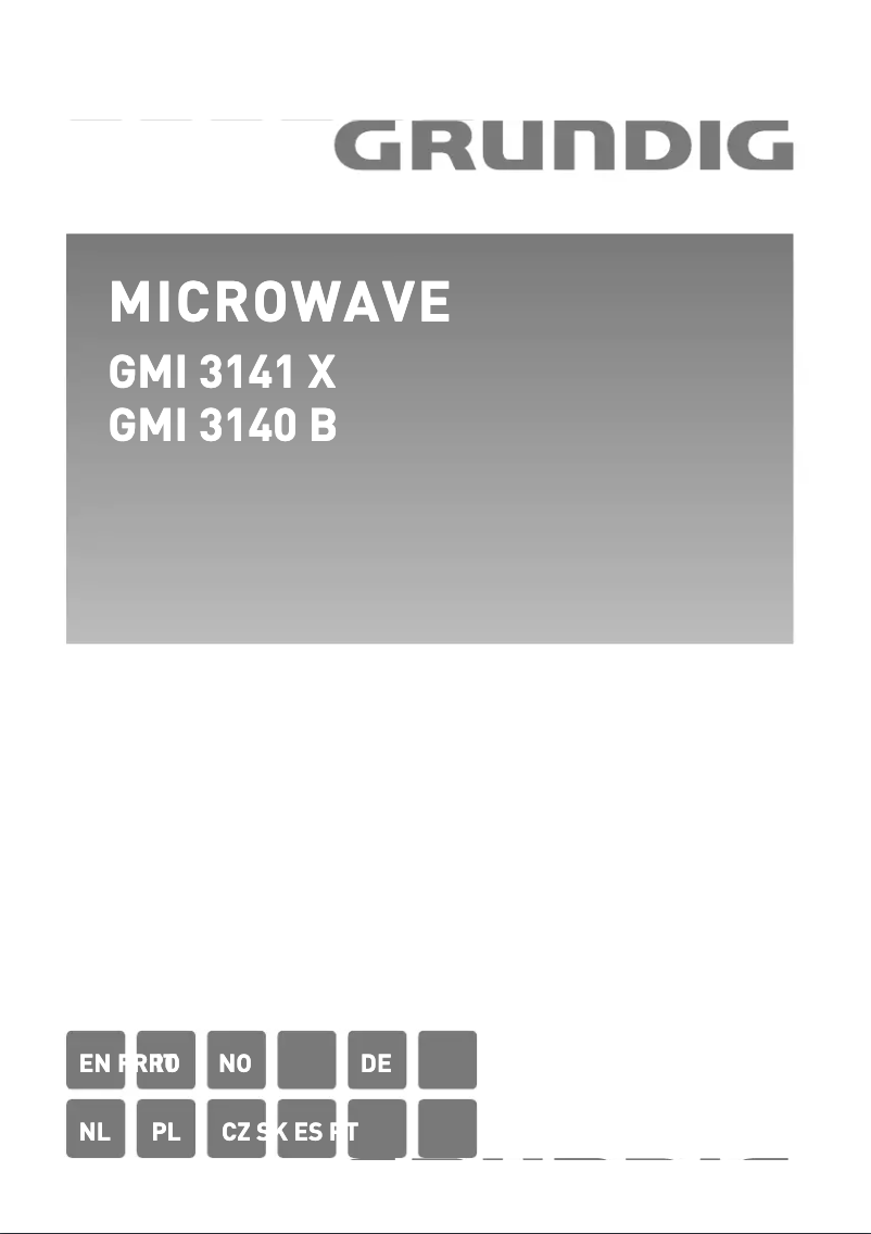 Página 1 del manual Manual de usuario Grundig GMI 3141 X