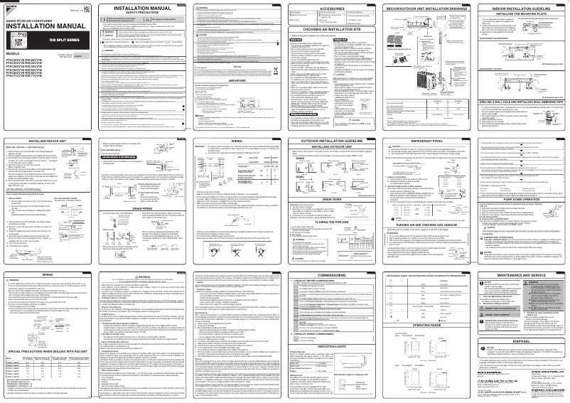 Página 1 del manual Manual de usuario Daikin RXC20CV1B