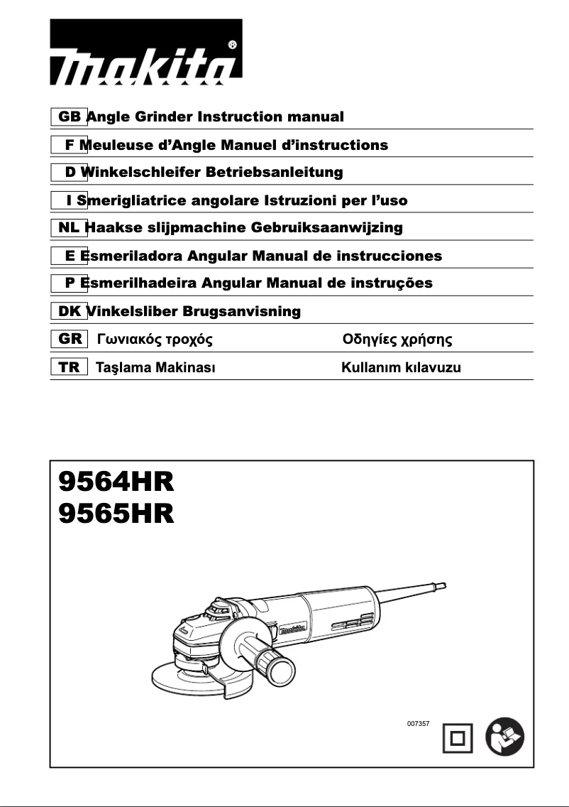 Image de la première page du manuel de l'appareil 9564HR