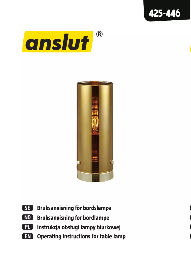 Image de la première page du manuel de l'appareil 425-446