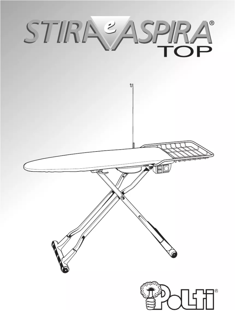 Page 1 de la notice Manuel utilisateur Polti Stira e Aspira Top