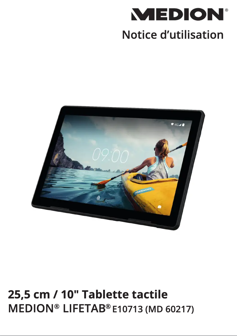 Page n°1 - Manuel utilisateur Medion LIFETAB E10713 (MD 60217)
