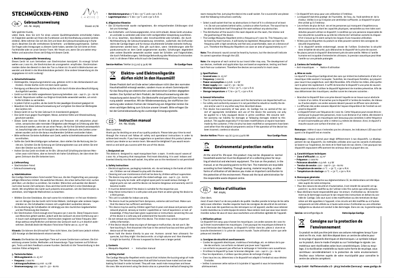 Página 1 del manual Manual de usuario Gardigo 66985