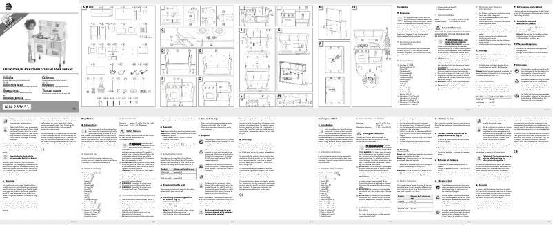 Página 1 del manual Manual de usuario Playtive IAN 285653