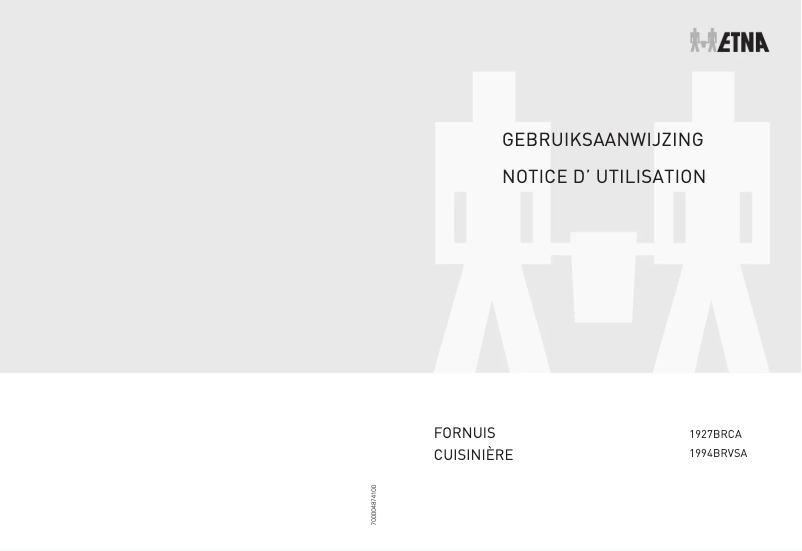 Página 1 del manual Manual de instrucciones Etna 1927BRCA