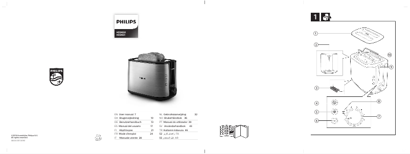 Página 1 del manual Manual de usuario Philips HD2651