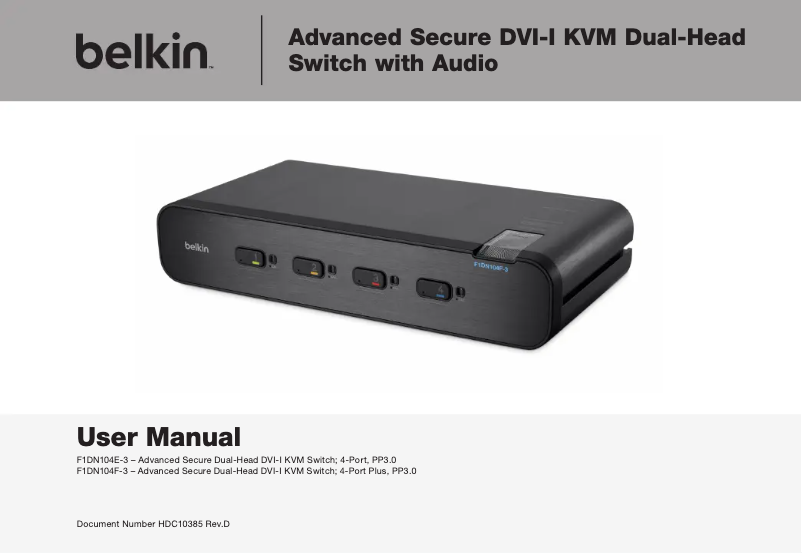 Imagen de la primera página del manual del dispositivo F1DN104F-3