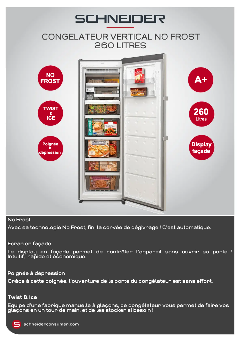 Image de la première page du manuel de l'appareil SCWF260NFIX