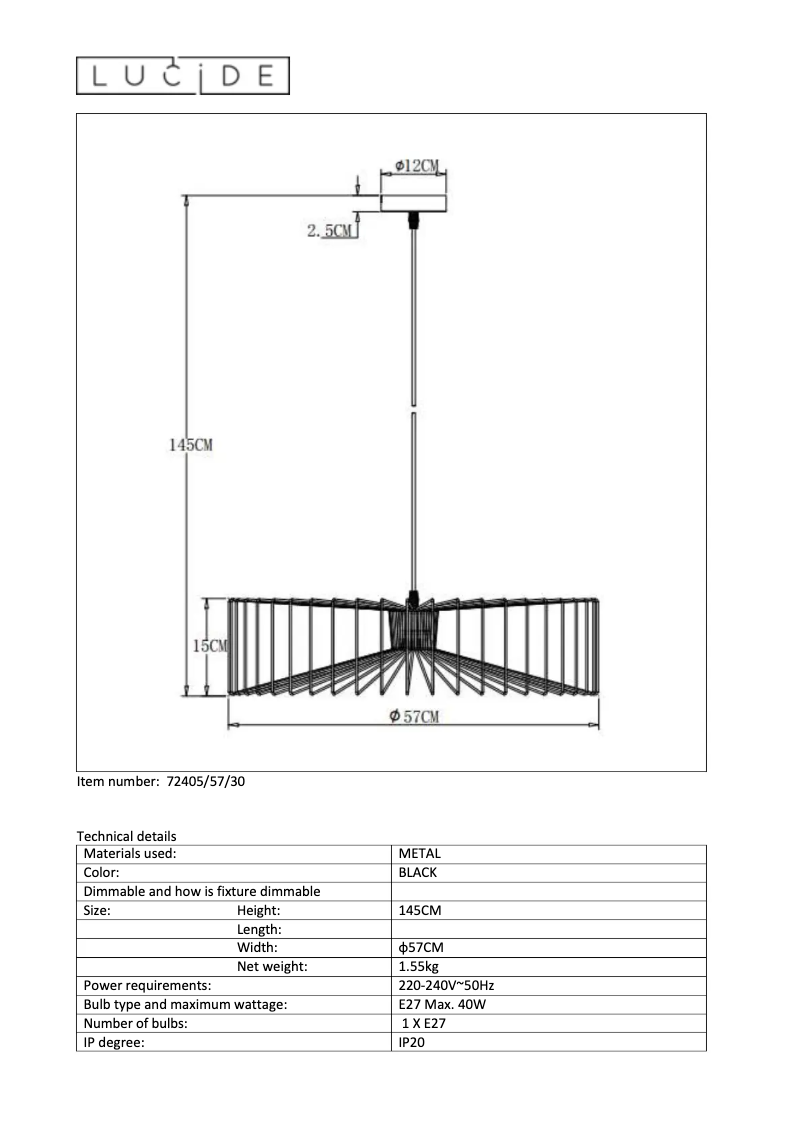 Image de la première page du manuel de l'appareil Jur