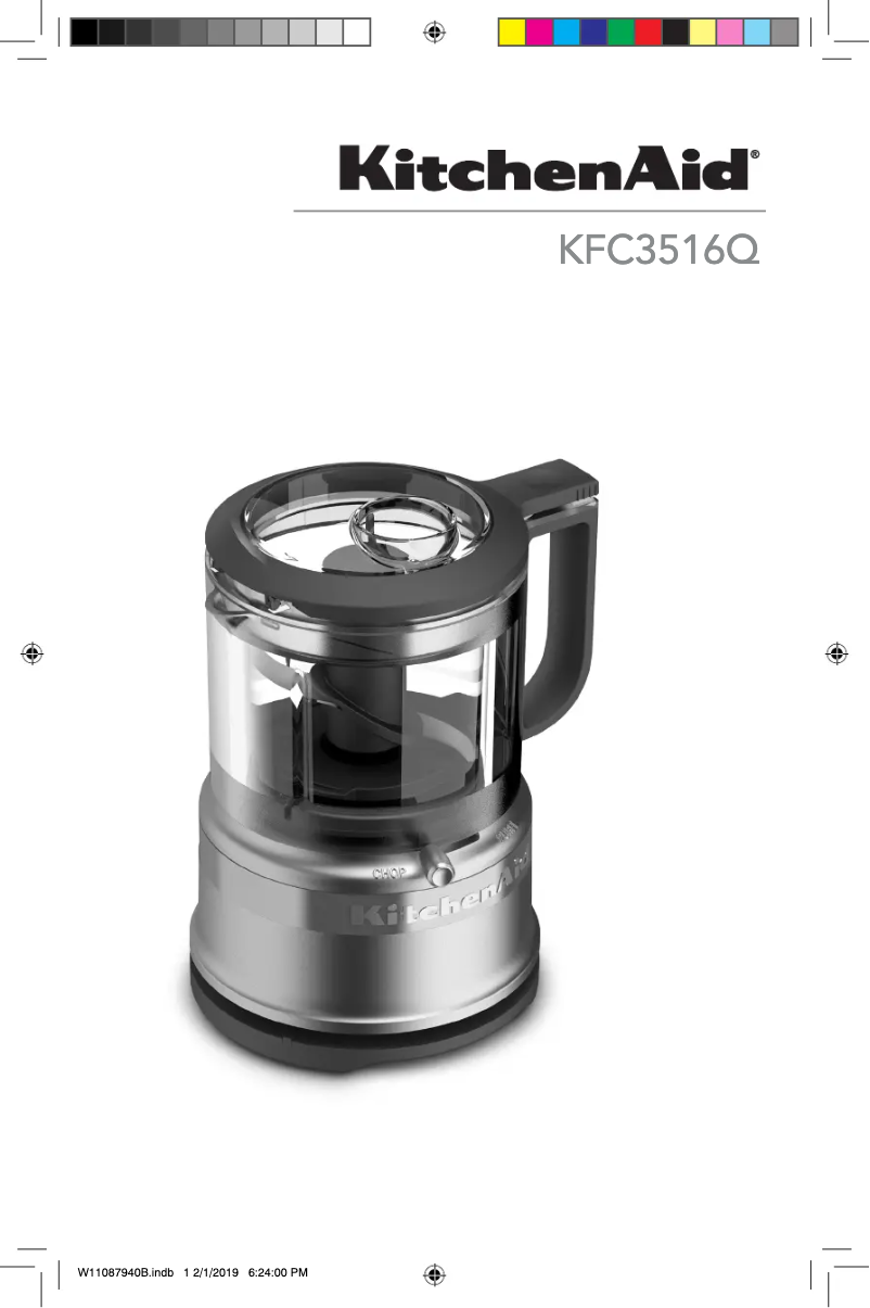 Page 1 de la notice Guide d'installation KitchenAid KFC3516