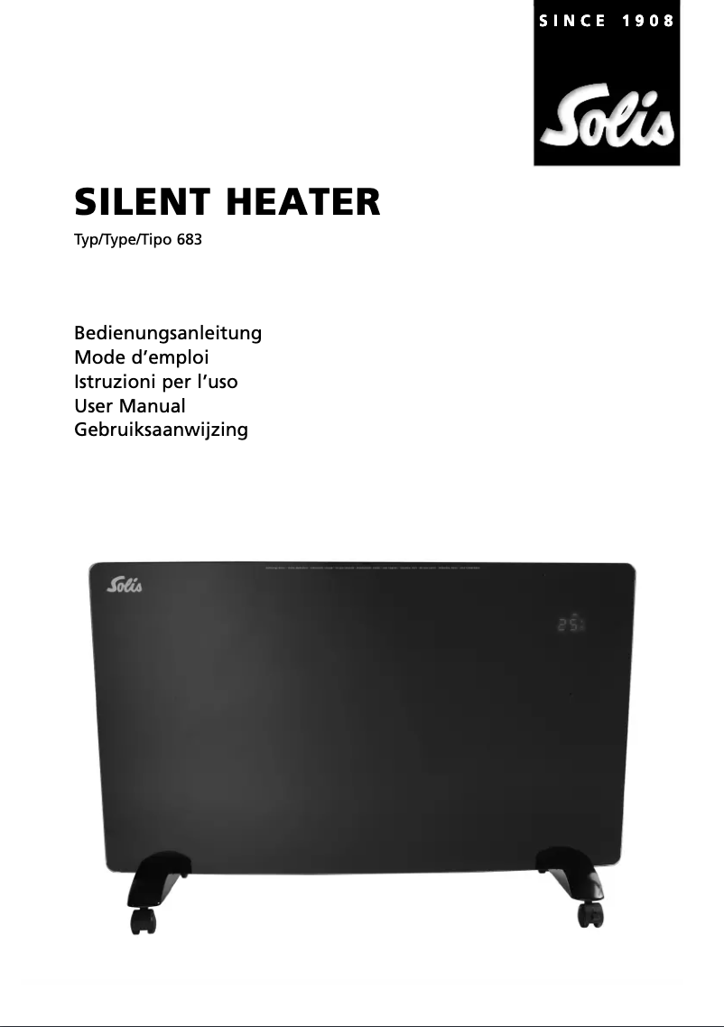 Page 1 de la notice Manuel utilisateur Solis 971.13