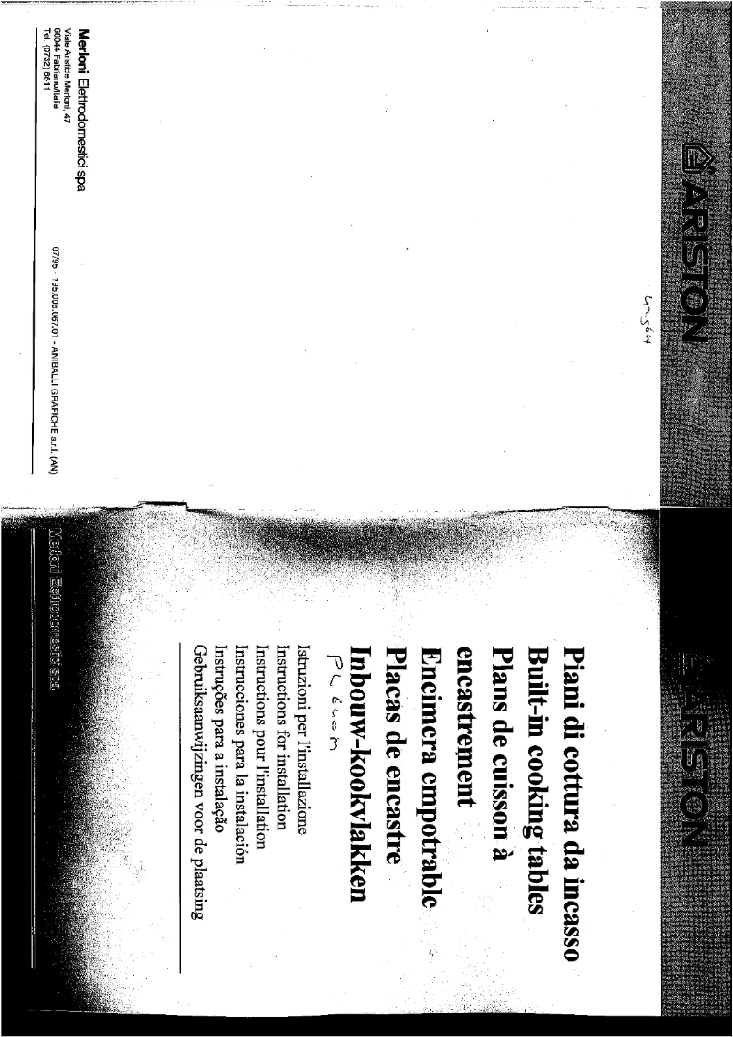 Image de la première page du manuel de l'appareil LP 640 M