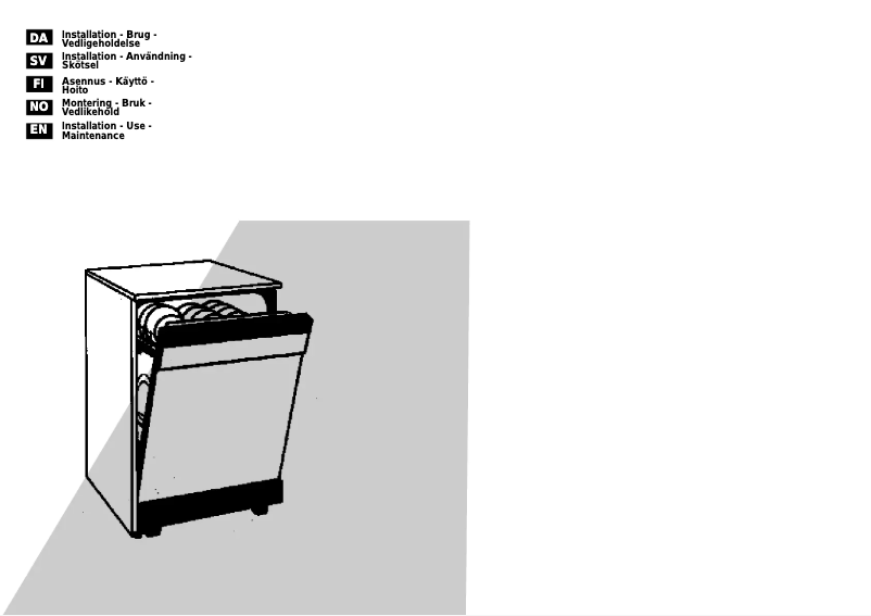 Page n°1 - Manuel utilisateur Candy LSCDE701TXNO