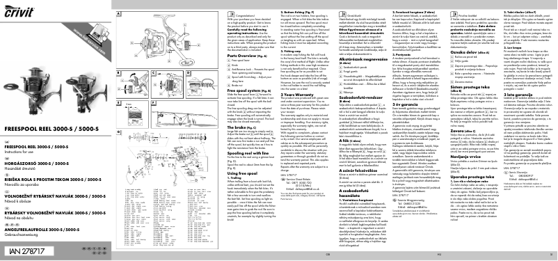 Imagen de la primera página del manual del dispositivo IAN 278717