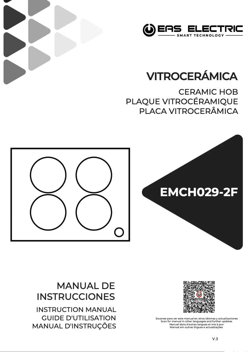 Page n°1 - Manuel utilisateur EAS Electric EMCH029-2F