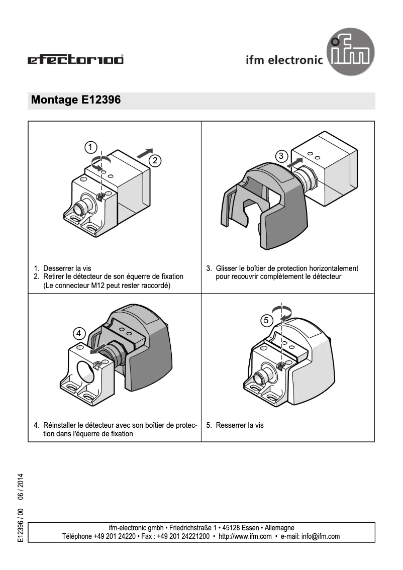Page n°1 - Manuel utilisateur IFM E12396