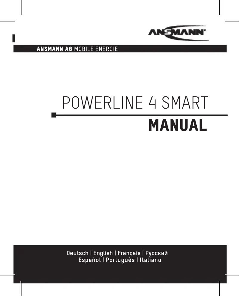 Image de la première page du manuel de l'appareil Powerline 4 Smart