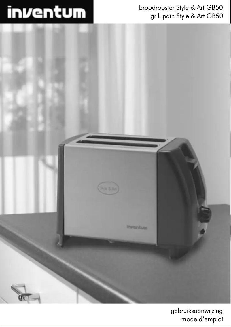 Page n°1 - Manuel utilisateur Inventum GB50