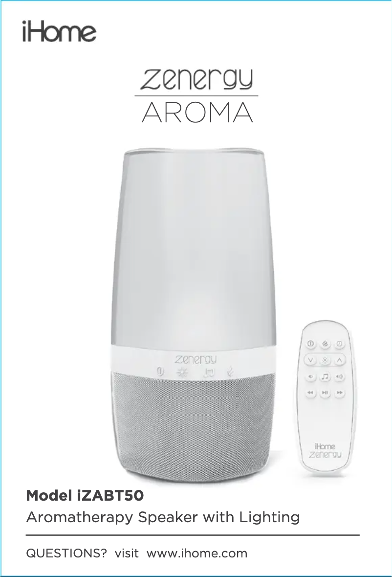 Page 1 de la notice Manuel utilisateur iHome iZABT50