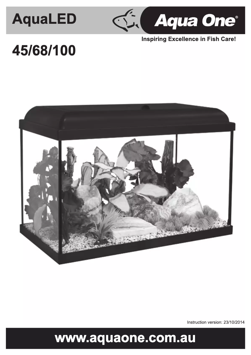 Image de la première page du manuel de l'appareil AquaLED 45