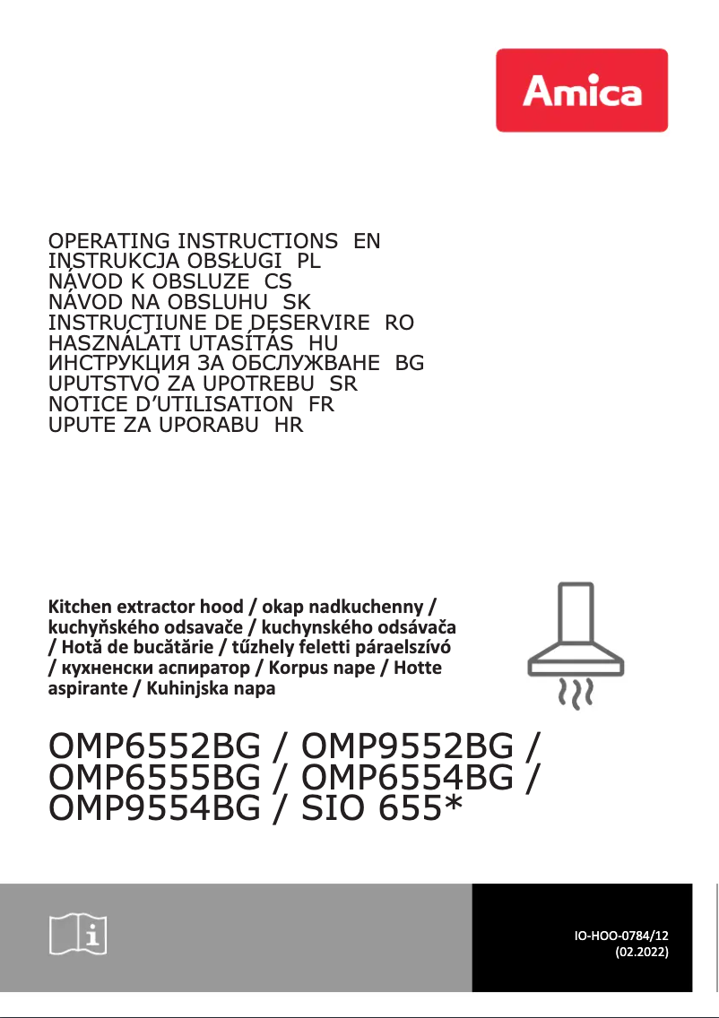Image de la première page du manuel de l'appareil OMP6554BG