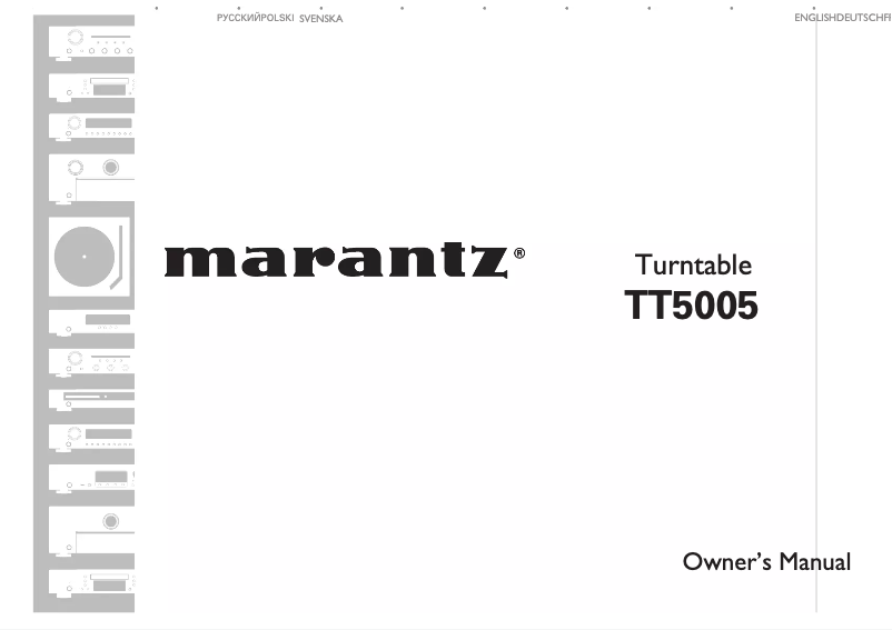 Imagen de la primera página del manual del dispositivo TT-5005
