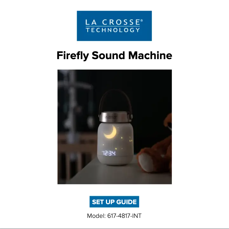 Page n°1 - Manuel utilisateur La Crosse Technology 617-4817-INT