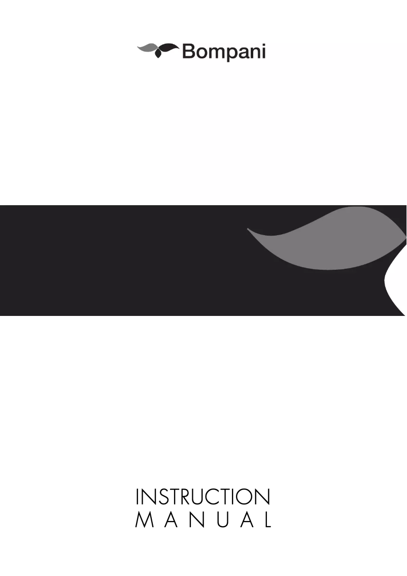 Image de la première page du manuel de l'appareil BO243