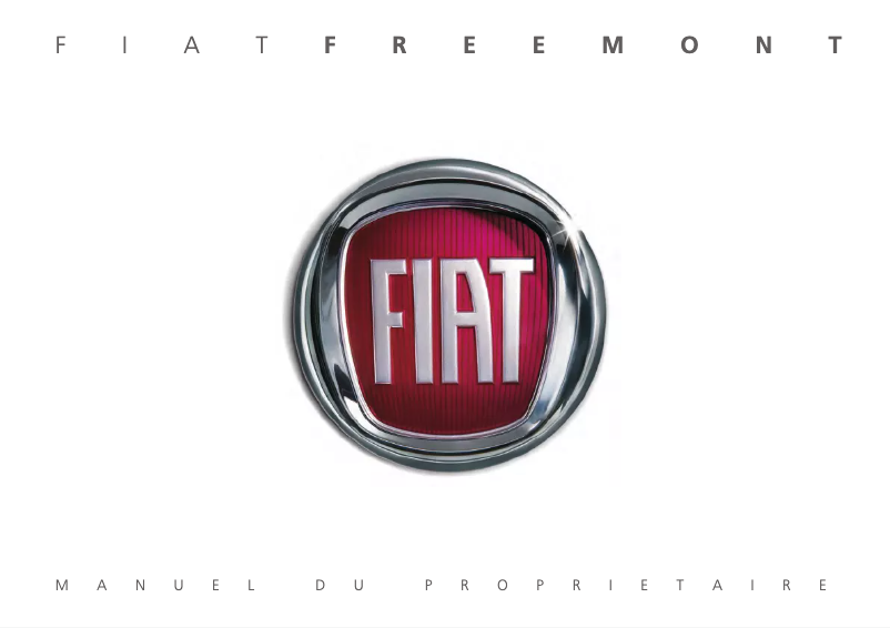 Page 1 de la notice Manuel utilisateur Fiat Freemont (2016)