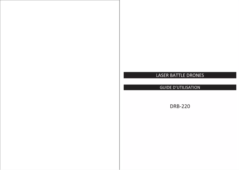 Page n°1 - Manuel utilisateur Denver DRB-220