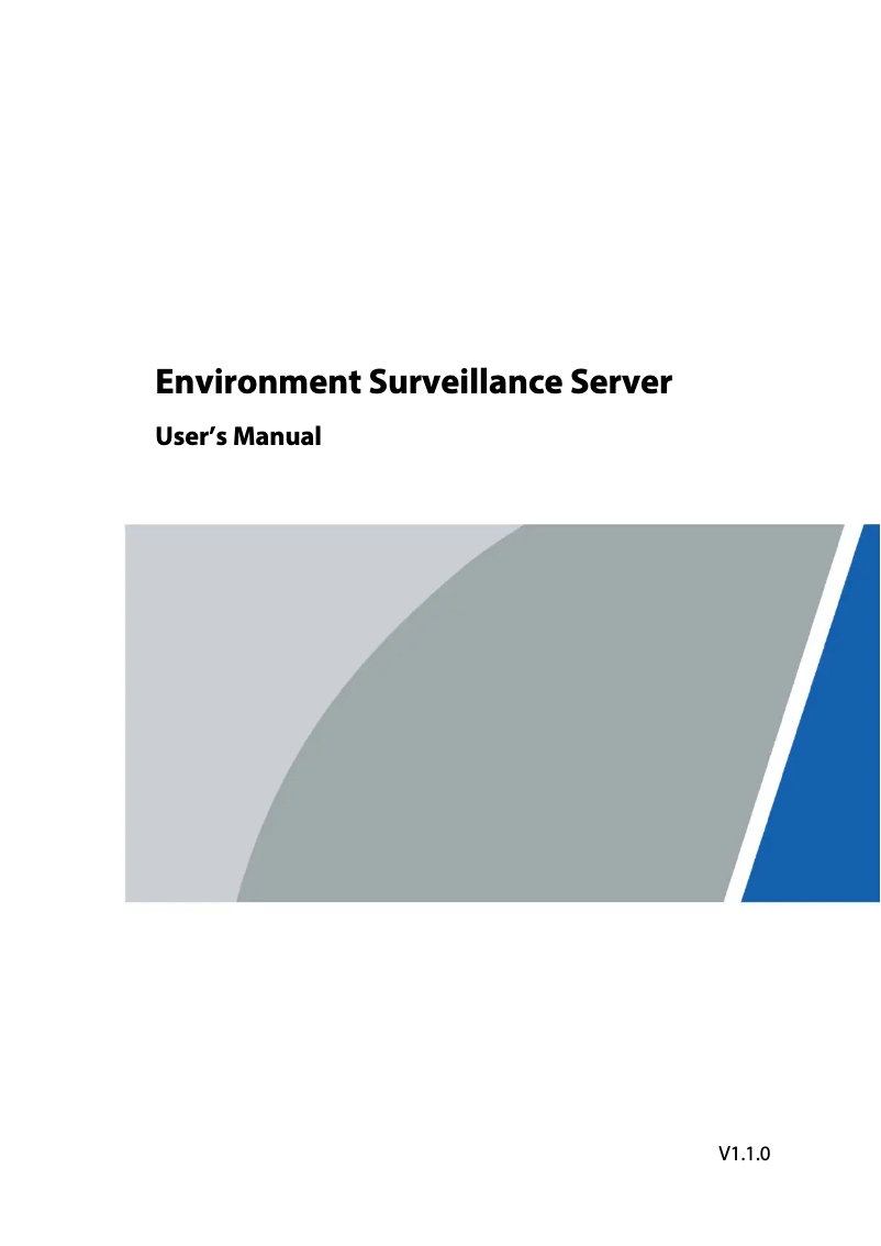 Page 1 de la notice Manuel utilisateur Dahua Technology FSU2204H-F