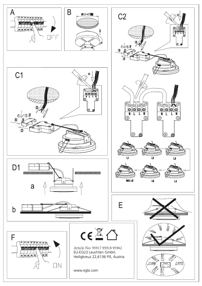 Image de la première page du manuel de l'appareil Pineda