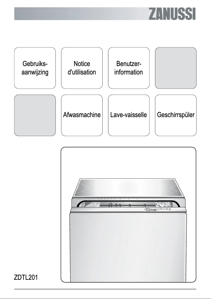 Image de la première page du manuel de l'appareil ZDTL 201
