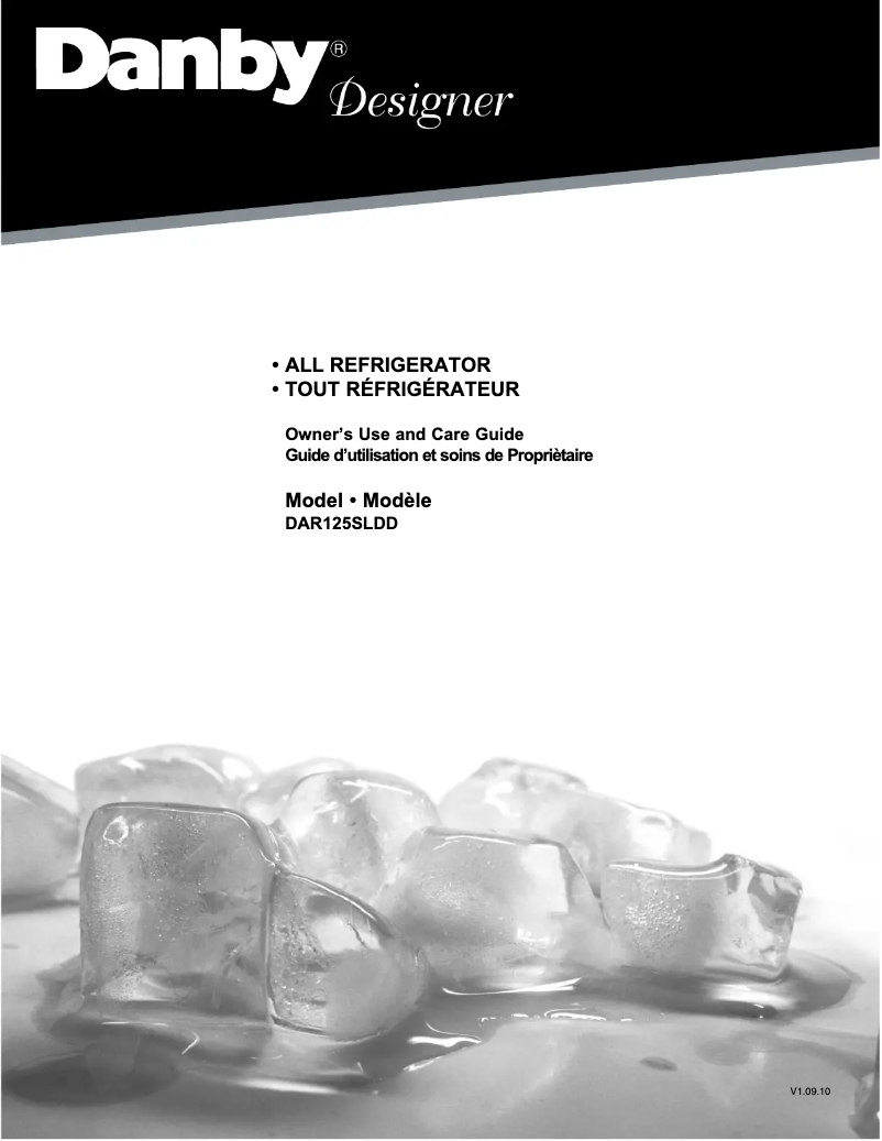Página 1 del manual Manual de usuario Danby DAR125SLDD