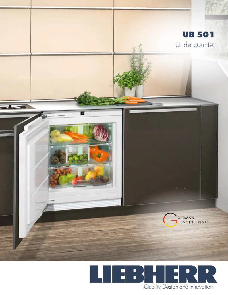 Page n°1 - Fiche technique Liebherr UB 501